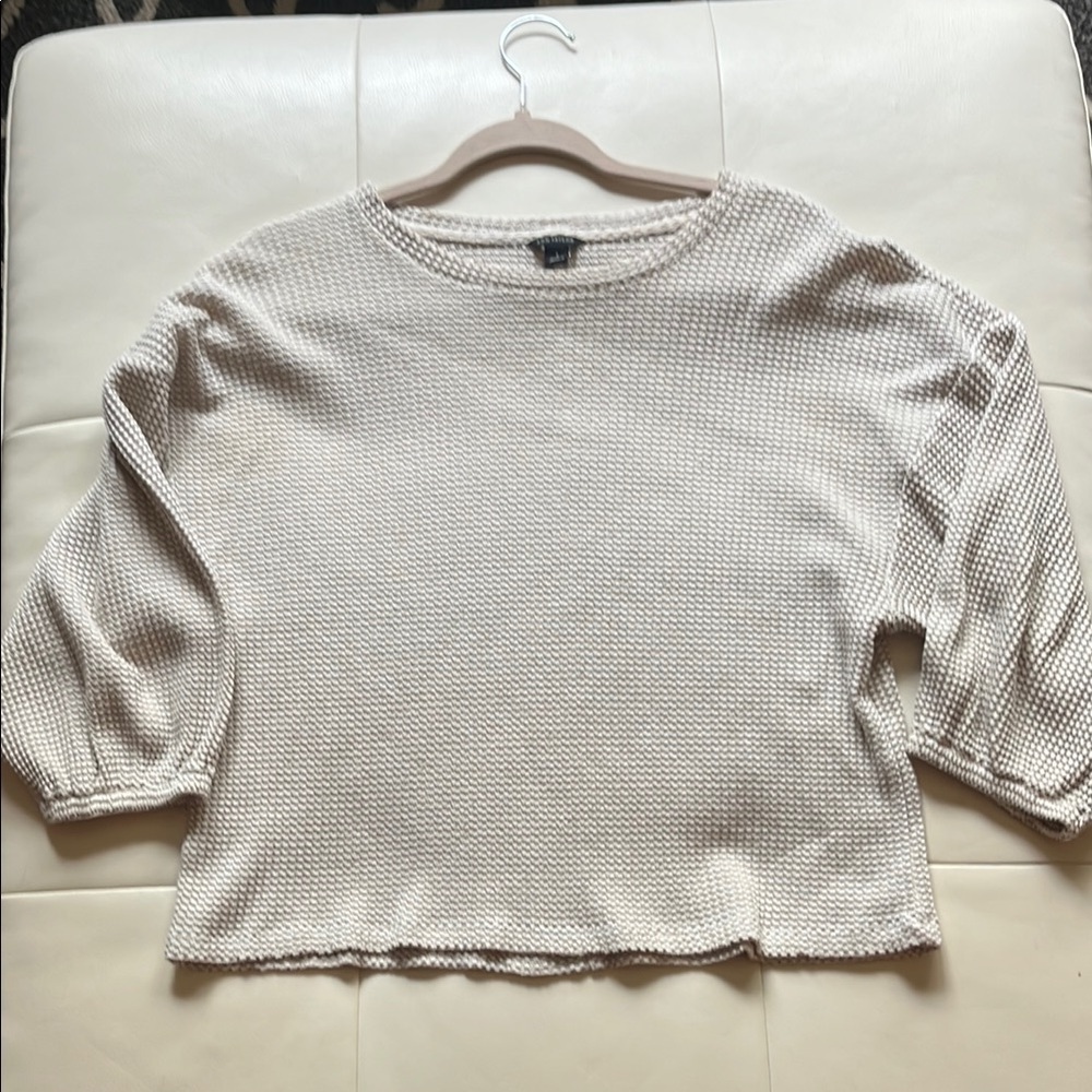 EUC ANN TAYLOR 3/4 sleeve knit top